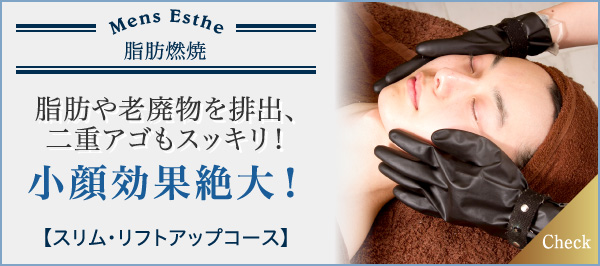 脂肪や老廃物を輩出、二重アゴもスッキリ!小顔効果絶大! スリム・リフトアップコース